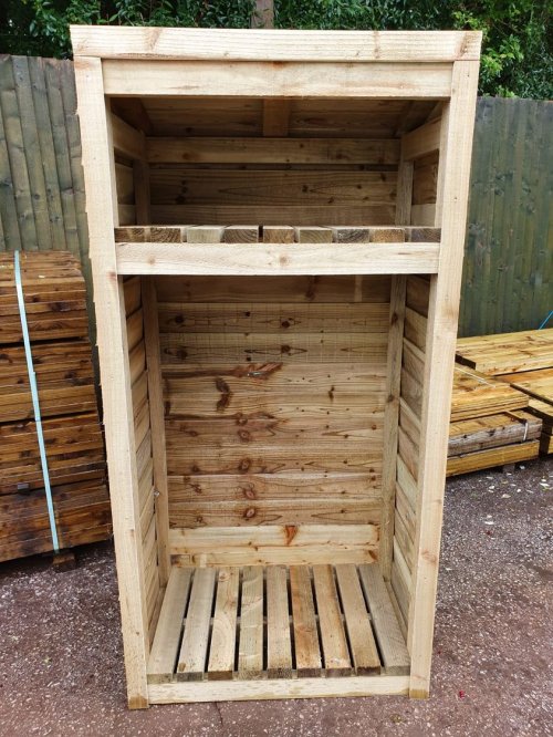LOG STORE 72″ TALL x 33″ WIDE x 21″ DEEP